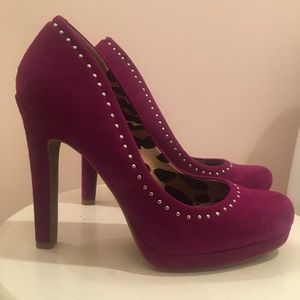 Jessica Simpson Purple Pumps
